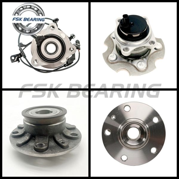 Peugeot Citroen C5 Double Rows Wheel Hub Bearing Unit with ABS Sensor and Gcr15 Chrome Steel