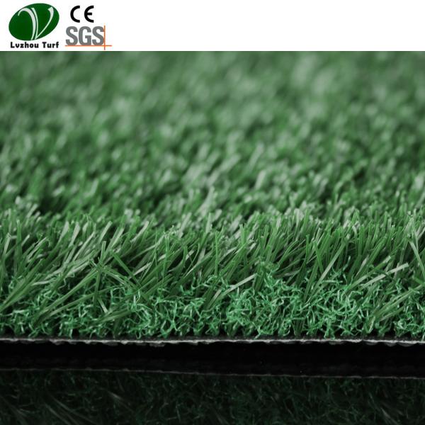 Durable Outdoor Artificial Ornamental Grass 35mm Baseball Fields Support