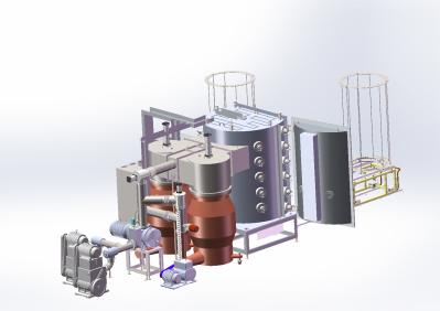 Ceramic Tiles PVD Gold Coating Machine, Antibacterial Coatings on Ceramic wall tiles