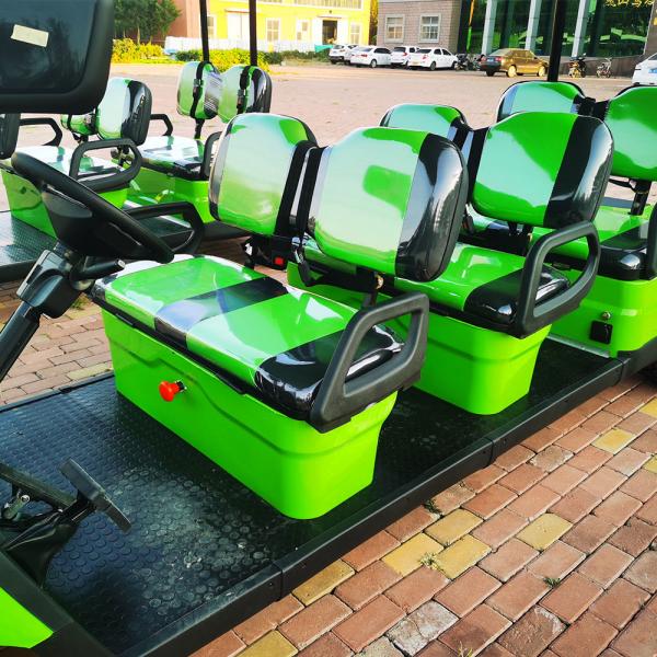 Personalização Carrinho de golfe para 6 pessoas Carrinho de golfe elétrico com potência de motor de 3,5kw-6kw