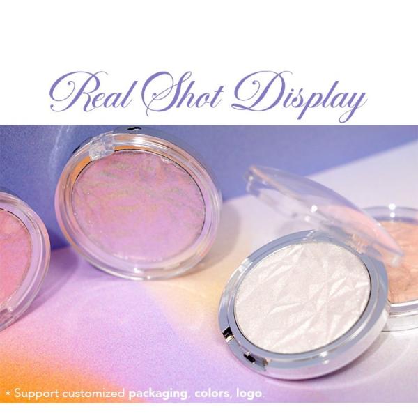 Long Lasting Diamond Glitter Highlighter Pressed Illuminating Powder 3g