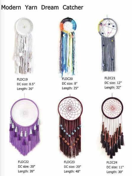 factory wholesale hand made white dream catcher, Indian style pink Feather Dreamcatcher car Dream Catcher Wind Chime