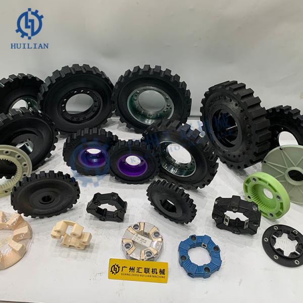 Rubber Coupling Excavator Pressure-driven Pump Shaft Flexible Couplings Mining Machinery Construction Machinery air Compressors