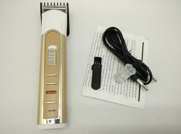 NHC-6001 Champagne AA Battery Wireless Hair Clipper Hair Trimmer