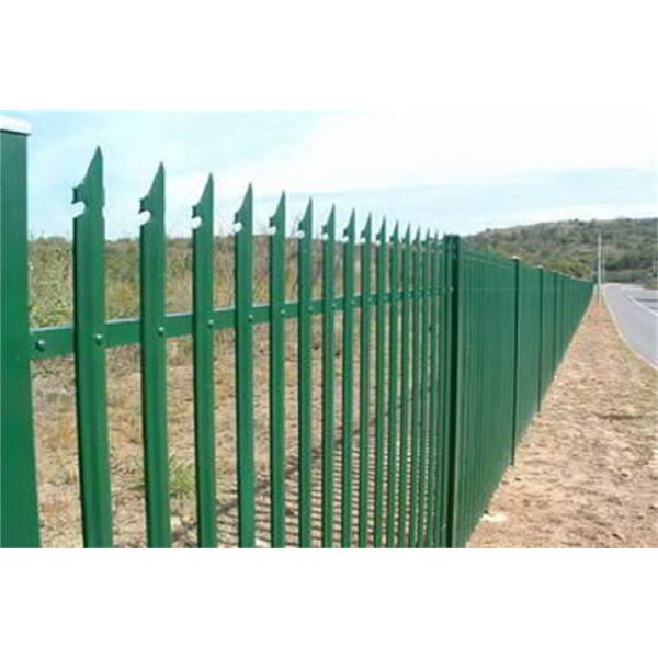 Powder Coated Security Palisade Fence For Home Fence For Europe