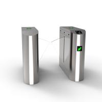 Luz LED de faixa única Flap Barreira Automática Pedestre