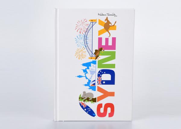 Costume duro delicado matte do caderno da tampa impresso com emperramento perfeito
