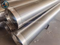 Entalhe contínuo de aço inoxidável de 202 6-5/8” Vee Wire Screen Johnson Type