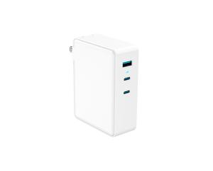 140W USB C 充電器 PD3.1 PPS 3 ポート ファスト GaN III 折りたたむ