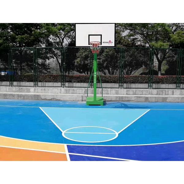 Silicon PU Indoor Volleyball Court Flooring 1.5MPa Anti UV