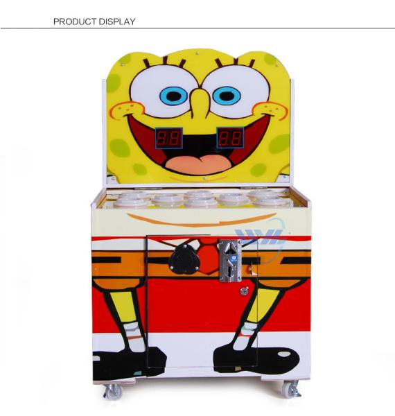 Frog Hamster Game Coin Operated Arcade Machines L510*W630*H1050mm For Kids