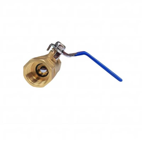 BH High Quality 1/4 2 4 inch CW602N Watermark Two Piece Long Handle Water Ball Valve Manual Brass Ball Valve