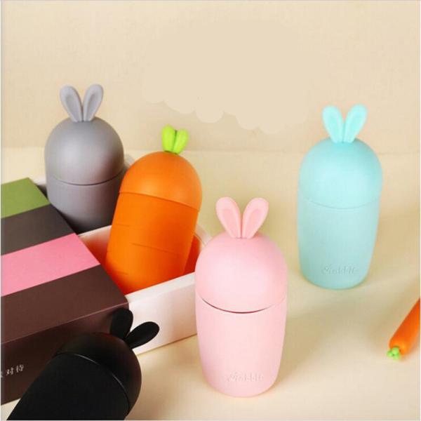 os desenhos animados 300ml deram forma a crianças a garrafa de água de vidro da garrafa de água, do vidro e do silicone