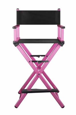 Cadeira profissional de alumínio da composição para a cor do rosa do peso leve do salão de beleza