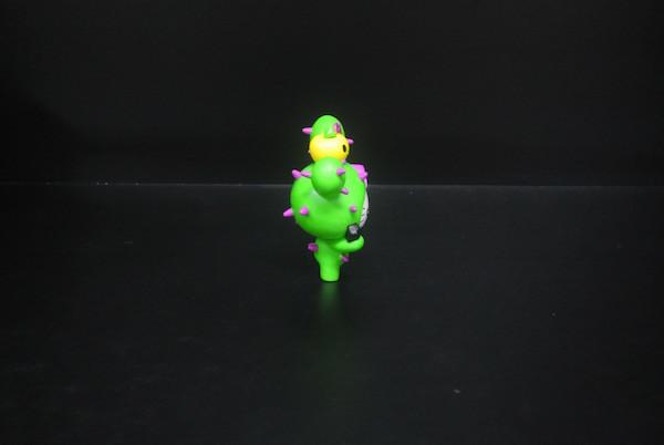 Cute Custom Plastic Toys , Hello Kitty Cake Topper Figurine White / Green / Red Color