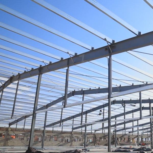 Prefab Steel Farm Building Light Weight Bolt Connection