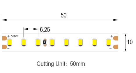 Прокладка 3000K СИД ERP 2835 греет белое CRI90 160 LEDs/M для крытое на открытом воздухе