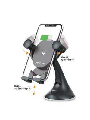 8mm 5W Car Mount Qi Wireless Charger Vent Mount Magnetic Phone Holder ABS