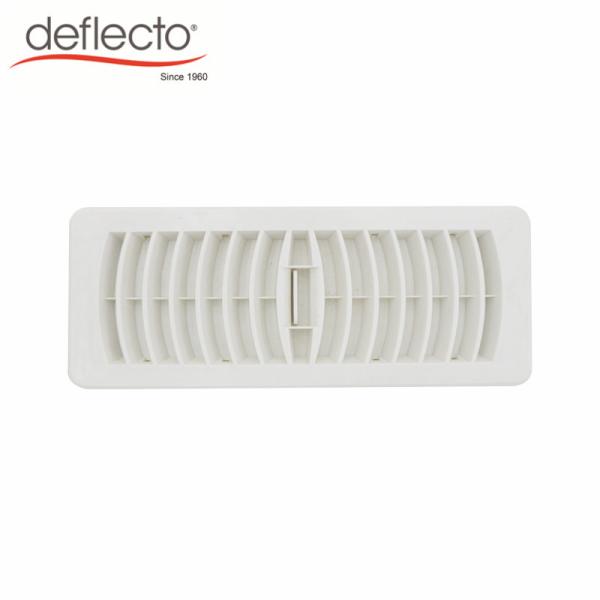 White Plastic Air Vents Air Conditioning Outlet Wall Air Grid 4 X 12 Floor Register