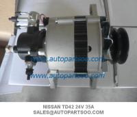 ALTERNADOR do SAFARI de Alternador NISSAN TD42 23100-11T18 Nissan Patrol, 24V, 35 ampères, TD42