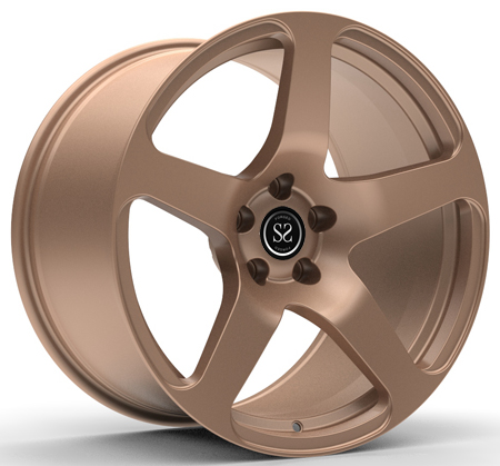 Monoblock колеса 1 части выковало оправы для бронзы GT 19inch мустанга вогнутой темной