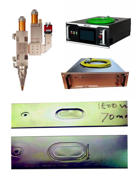 Máquina de solda a laser industrial de fibra de diodo híbrida para bateria de potência de alumínio