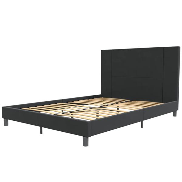 Manufacturer Upholstered Storage Platform Bed With Tufted Velvet Headboard Mattress Foundation