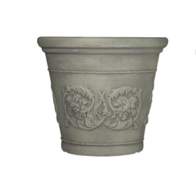 LLDPE Engraved Designed Garden Flower Pots Made From Aluminum Rotationally Tools
