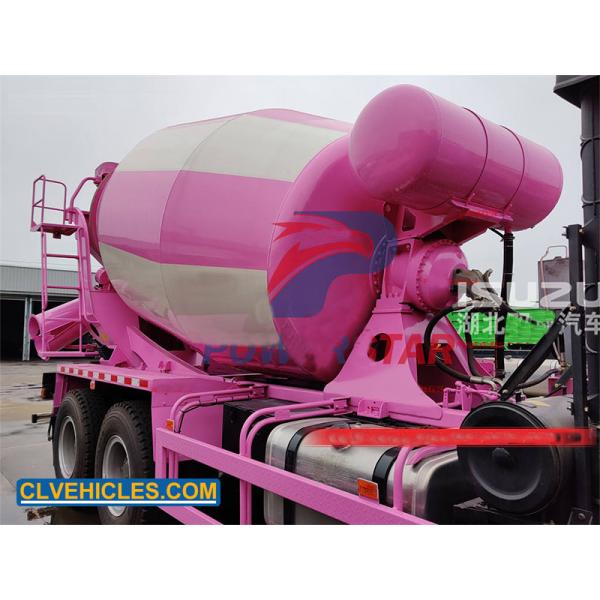 ISUZU FVZ 300hp 8000L Large Drum Cement Mixer Machine Articulated Mixer Truck