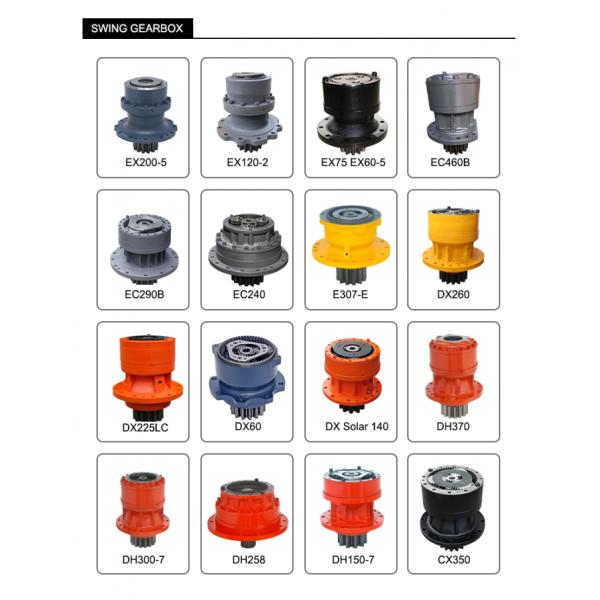 Красный мотор M2X63 M2X146 M5X130 ряда экскаватора SK200-6 ZX200-3