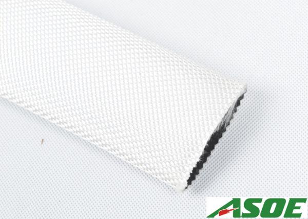 Rubber Lining White Fire Hose , Lay Flat Fire Brigade Hose 2 Inch 300 Psi