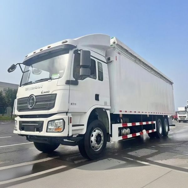 Shacman 10 Ton Box Truck Lorry Vehicles Single Bridge Automatic Box Cargo Truck