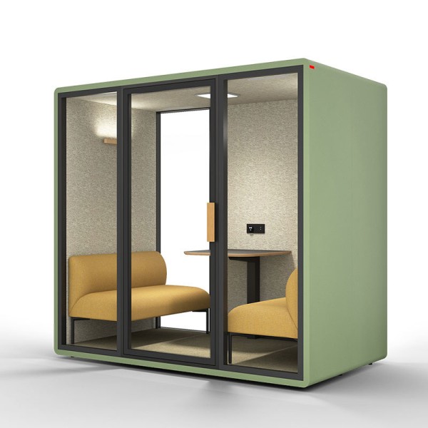 Privacy Modular Sound Insulation Booth Quiet Pods For Offices Collaborative Work