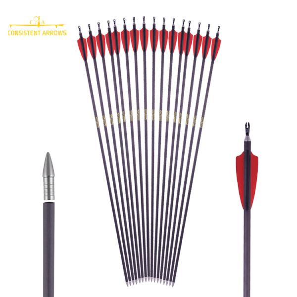 Id 0.315,23/64 Straightness .003-0.001 3D/Indoor Archer Large Diameter Target Arrows