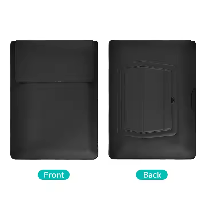Leather Bag Laptop Mouse Pad 2 in 1 Hand-held Computer Storage Bag Computer Simple Business Bags Covers for 13 14 15