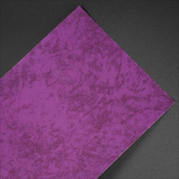 Papier couché PVC (chlorure de polyvinyle) violet, personnalisé pour l'enroulement de cahiers, couverture de reliure, rouleau de papier de cahier couleur