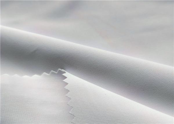 Polyester Tricot Knit Fabric for Kandura Thawb 20mm Plie Non-Stretch