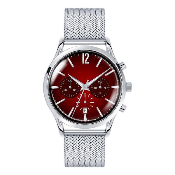 Stainless Steel  Multifunction wrist watch , Customized design Wrist Watch Women  Domed Sapphire Glass