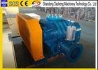 Cement Rotary Positive Displacement Compressor / Quiet Roots Style Blower