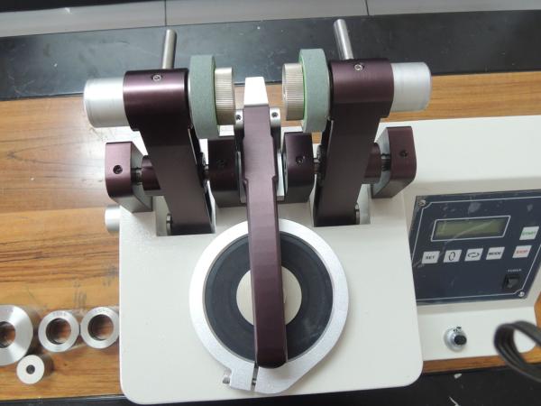Máquina de testes da abrasão de Taber do equipamento de testes de matéria têxtil para a mobília/tela
