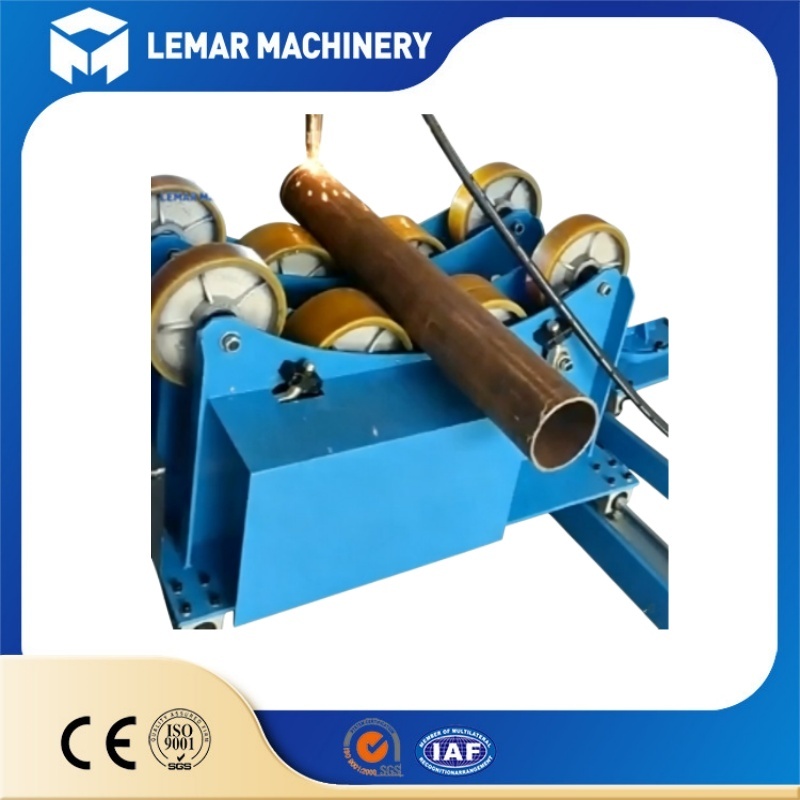 3 Ton Self-Aligning Welding Rotator PU Rollers for Cylinder Pipe Welding