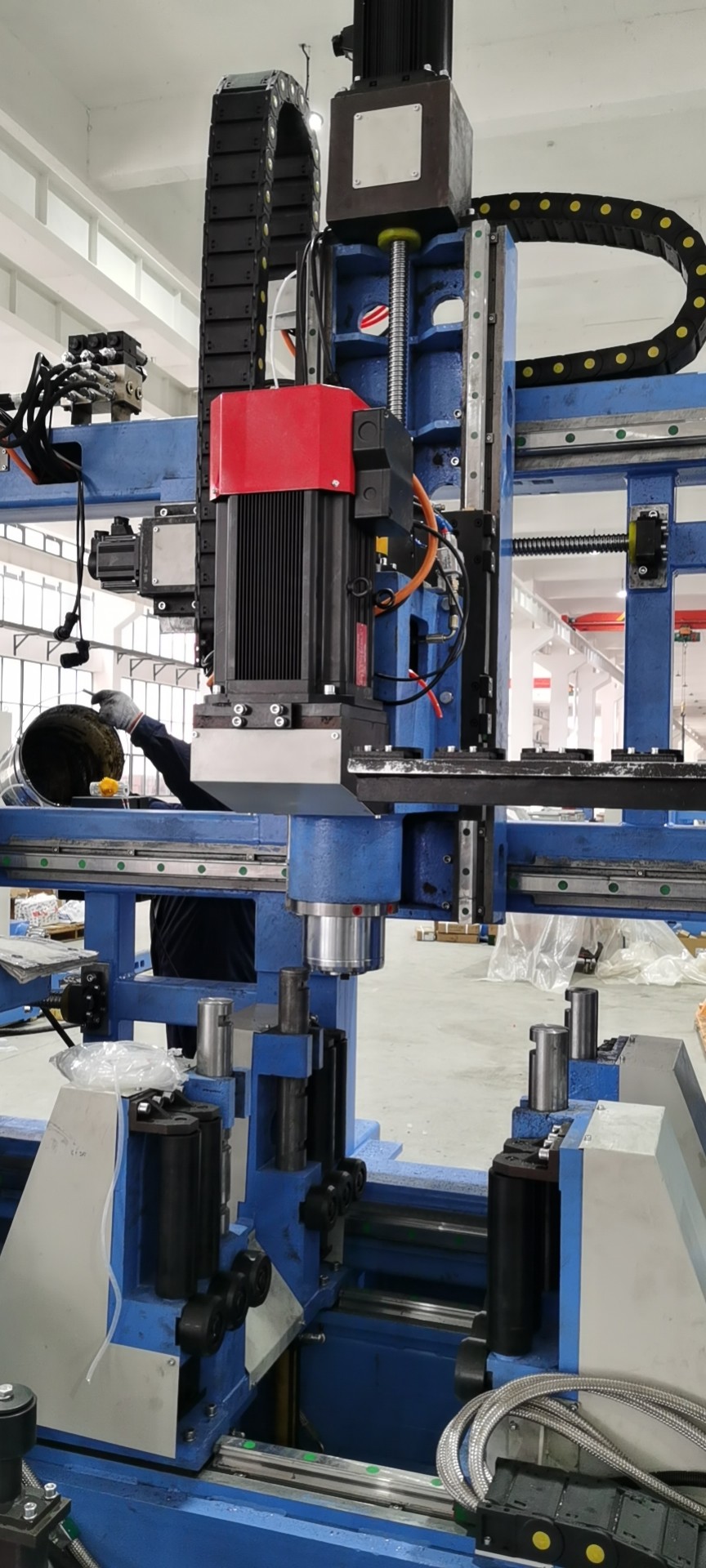 Машина CNC контроля системы CNC высокоскоростная сверля на луч 1250×600mm h