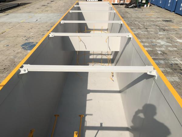Waste Water Treatment Container , 40ft High Cube CSC Approved Open Top Container
