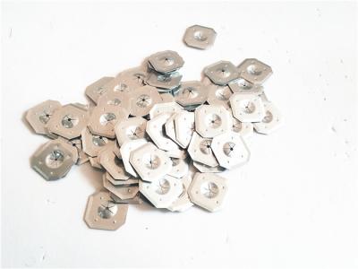 Arruela de travamento quadrada do auto do metal com bordas chanfradas 64x64mm para os pinos da isolação