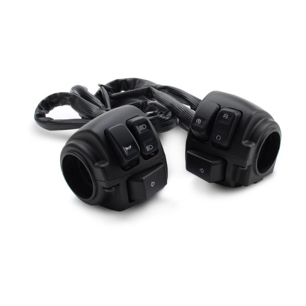 Universal Motorcycle Spare Parts Horn Headlight Start 25mm Handle Switch for XL883 XL1200 Dyna Softail FL V-Rod