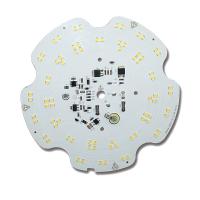 Luz PCBA do UFO do módulo do diodo emissor de luz do DOB da injeção 146*146*2.0mm 50W SMD