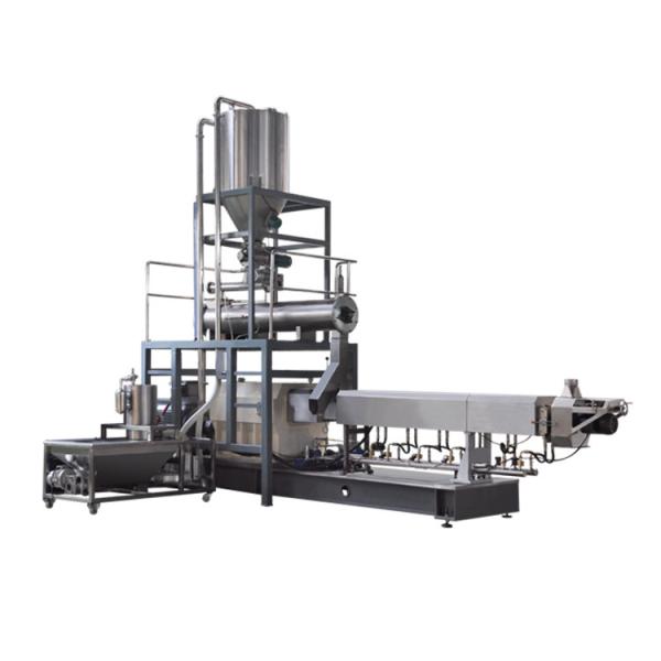 a linha de produção seca cão dos alimentos para animais de estimação de 120kg/H 22KW trata a extrusora 3mm