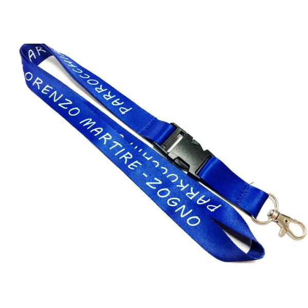 Metal Hook Trade Show Lanyards , Safety Breakaway Lanyards For Staff