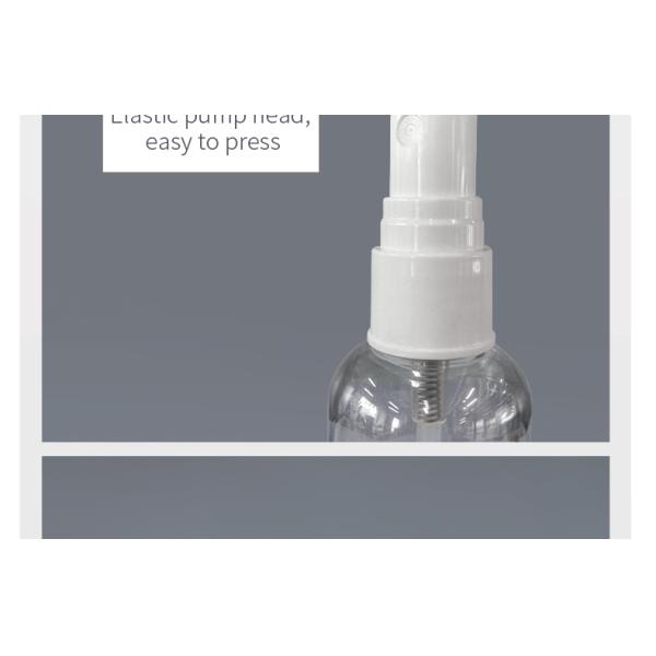 Transparent 18mm 100ML PET Spray Bottle With Nozzle 13g