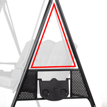 Outdoor Patio Swing Chair with Weather Resistant Steel Frame, Adjustable Canopy, Removable Cushion and Pillow